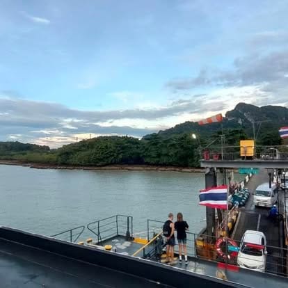 On the ferry between Koh Samui and Donsak